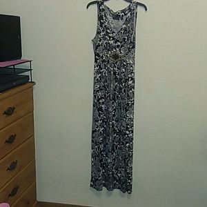 Nina Leonard full length dress.
